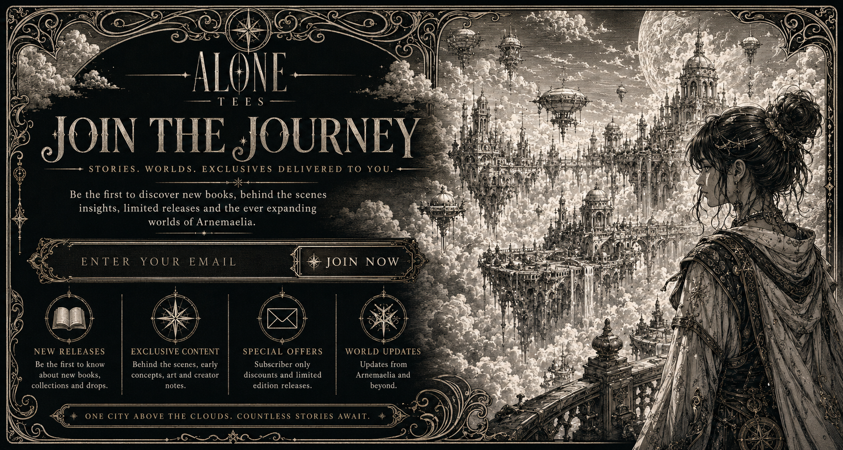 Join the Alone Tees journey through Arnemaelia
