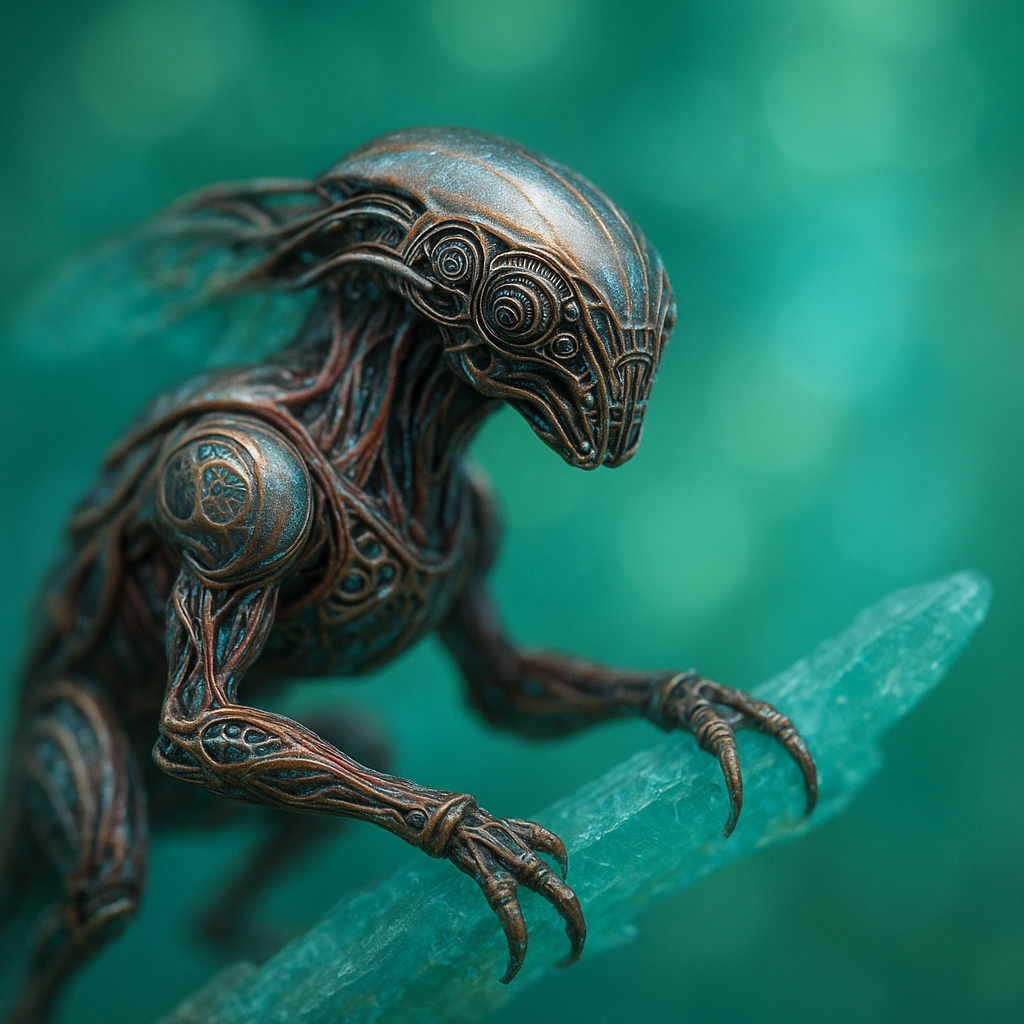 A very alien biomechanical Jxinie